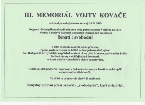 Memoriál Vojty Kovače