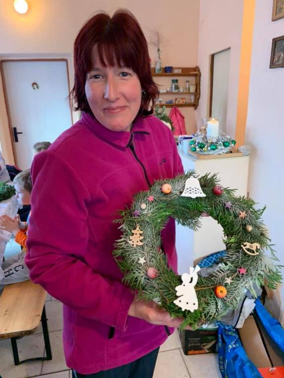 Adventní tvoření s&nbsp;Okrašlovacím spolkem