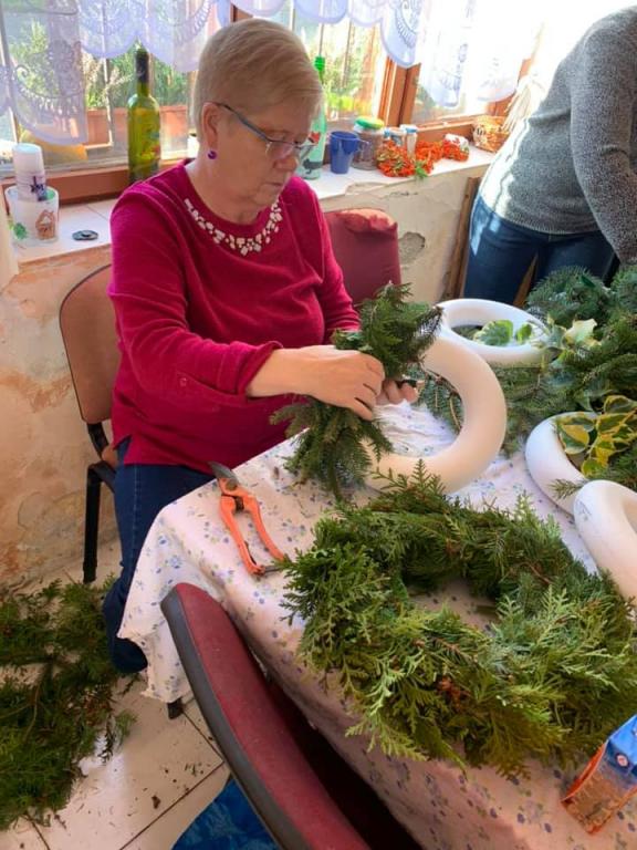 Adventní tvoření s&nbsp;Okrašlovacím spolkem