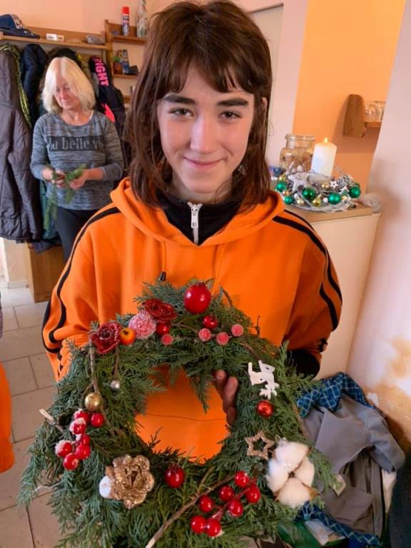 Adventní tvoření s&nbsp;Okrašlovacím spolkem