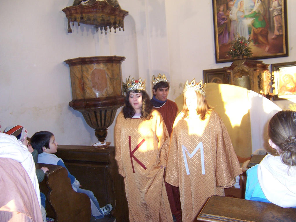 Betlém v&nbsp;kapli Žiželice 26.12.2006