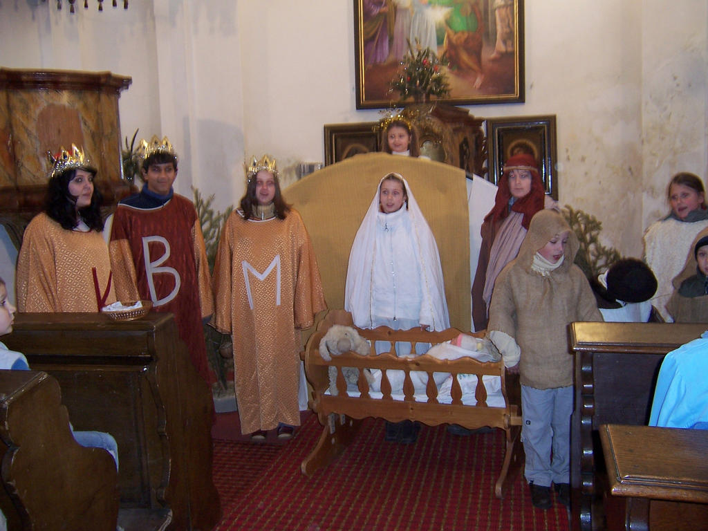 Betlém v&nbsp;kapli Žiželice 26.12.2006