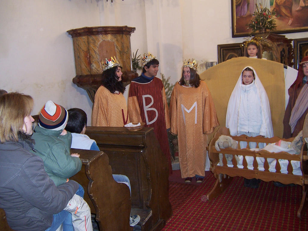 Betlém v&nbsp;kapli Žiželice 26.12.2006