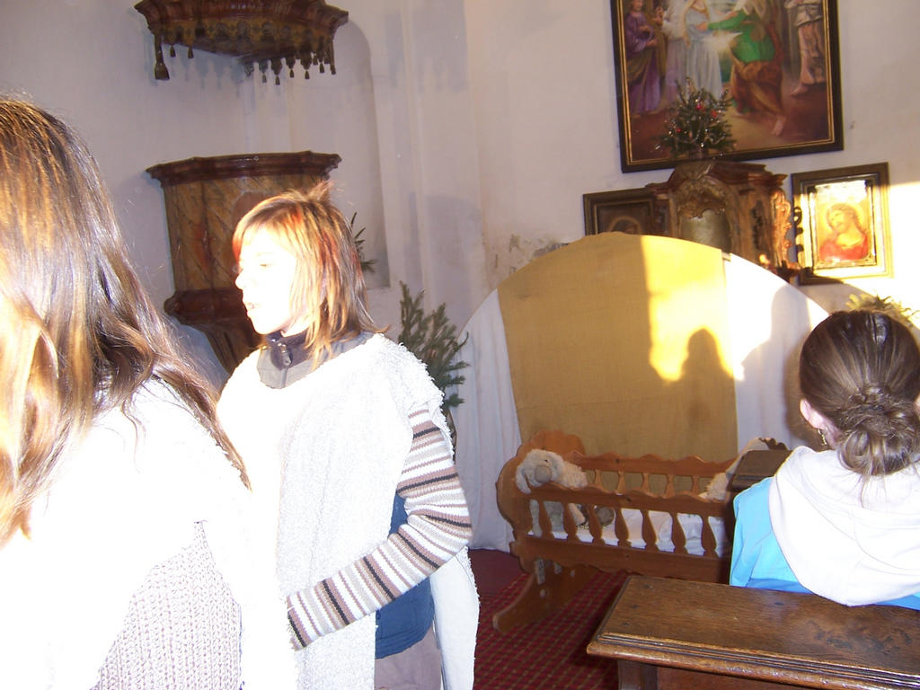 Betlém v&nbsp;kapli Žiželice 26.12.2006