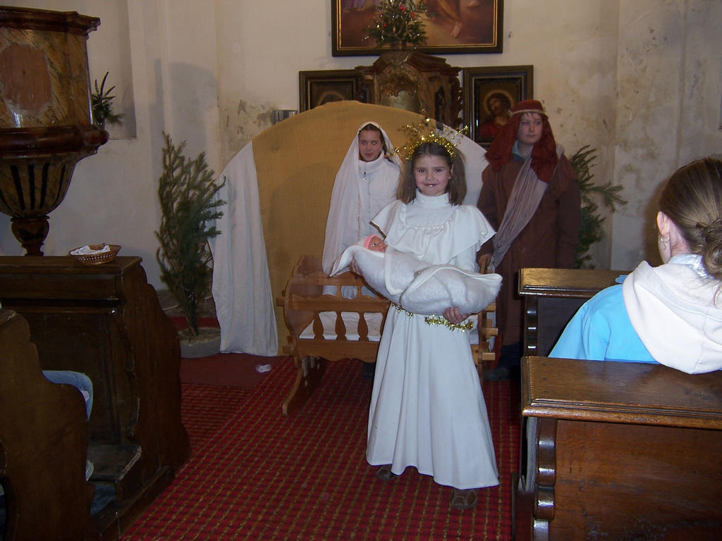 Betlém v&nbsp;kapli Žiželice 26.12.2006