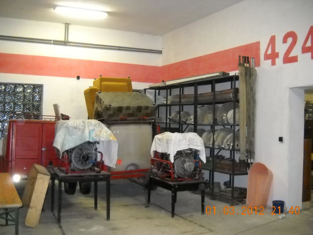 Přestavba hasičárny 2012