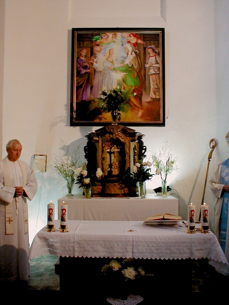 nový oltářní obraz