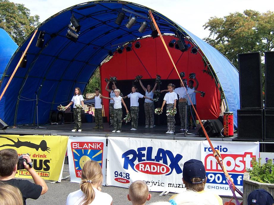 Vystoupení Žížalky dočesná v&nbsp;Žatci