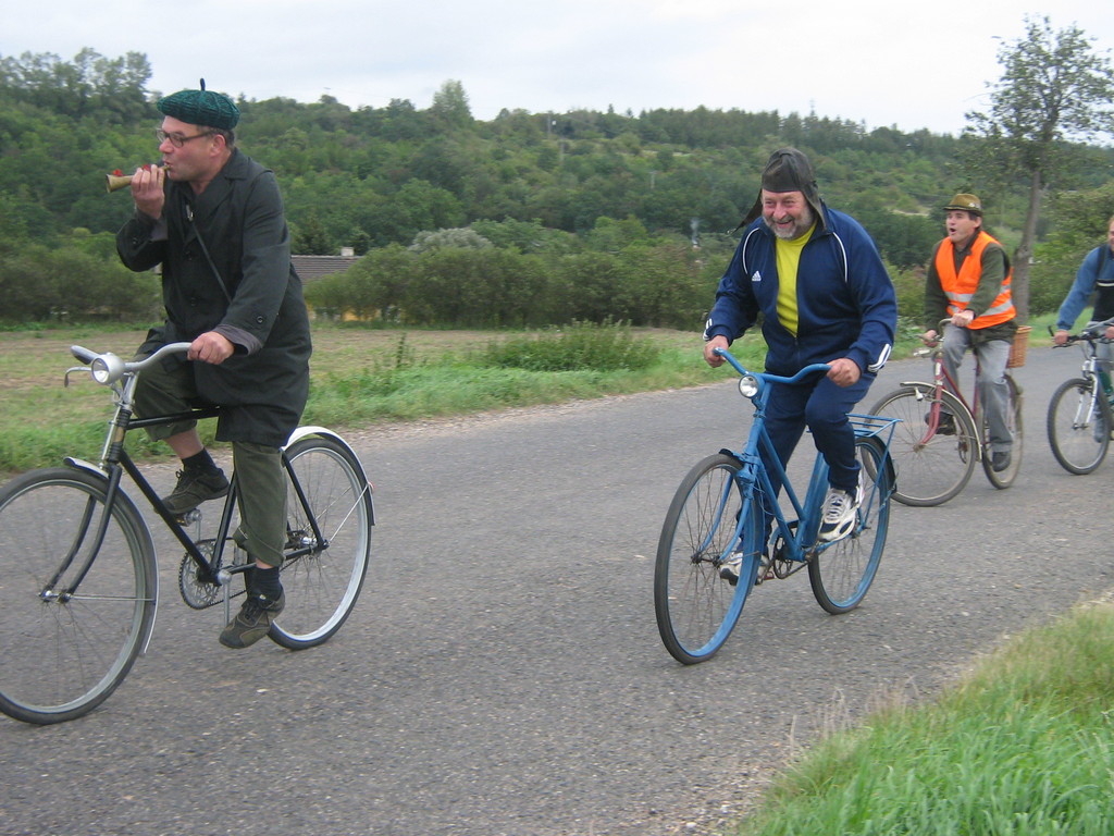 závod historických kol 9.9.2007