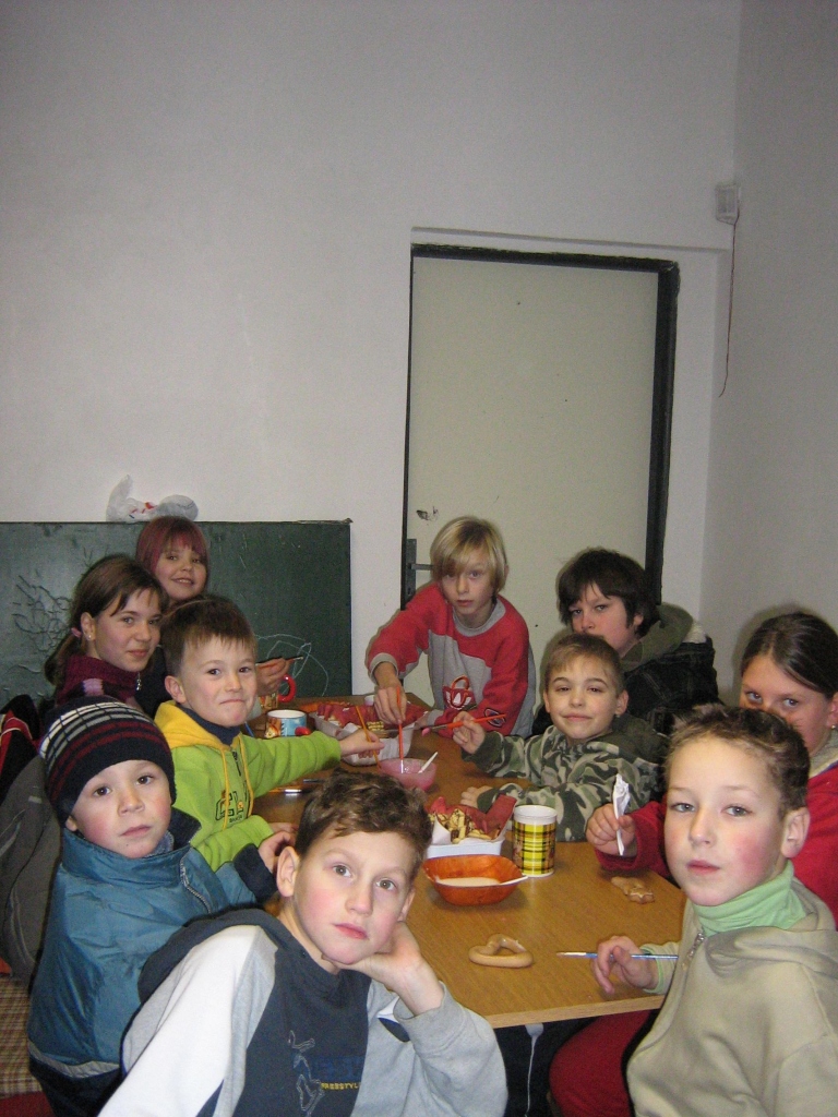 zdobení perníčků 16.12.2007